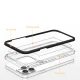 Hybrid Armor iPhone 14 Pro Max Case Clear 3in1, Blue
