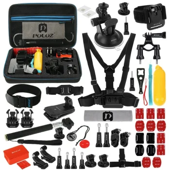 Puluz PKT09 53-in-1 Action Camera Accessory Kit