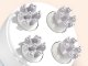 Cordless Electric Head and Scalp Massager, USB Rechargeable with 4 Massage Heads