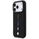 BMW M Silicon Tricolor Line MagSafe Phone Case Cover iPhone 17 Pro - Black