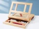 Wooden Tabletop Easel Box with Drawer and Tilt Adjustment