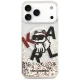Karl Lagerfeld Liquid Glitter Choupette Logo MagSafe Phone Case Cover iPhone 17 Pro Max - Clear