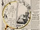 Handheld Reading Magnifying Glass, 6x Magnification, Gold