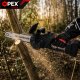 OPEX TOOLS OPX28014 Cordless Chainsaw 12\" 21V 3.0Ah, Black/Red