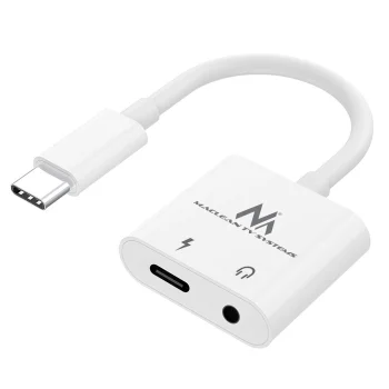 USB Type-C to 3.5mm Mini Jack Adapter with PD 30W Maclean MCTV-848