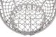 XXL \"Stork\'s Nest\" Swing with Cushion for Garden Terrace or Balcony, Gray