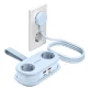 Orico AP3 65W GaN 6in1 Power Strip 2x AC + 2x USB-A + 2x USB-C - Blue