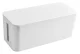 Dustproof Cable Storage and Management Box Cord Organizer, White