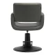 Gabbiano Mataro Hairdressing Chair Grey with Black Base