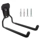 Maclean MC-440 Wall Mount for Bikes and Tools, 35 kg, Black