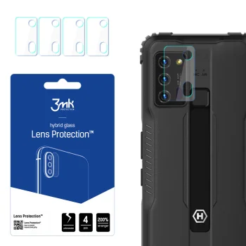 Hibridinis kameros apsauginis stiklas 3mk Lens Protection, Hammer Blade 5G
