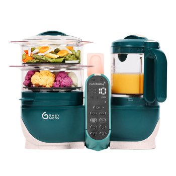 Universāls virtuves kombains Babymoov Nutribaby(+) 6-in-1 (zaļš) | Multi-purpose food processor (green)