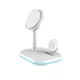 Tech-Protect QI15W-A27 3-in-1 Wireless Charger with MagSafe Stand - White