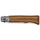 Opinel No. 08 Pocket Knife Walnut Wood