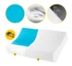 4Fizjo 934 ERGO+ Orthopedic Cooling Memory Foam Pillow 60x40cm, White