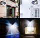 Dārza āra apgaismojums nakts lampa ar saules bateriju akumulatoru un kustības sensoru 100 LED | Outdoor Solar Lamp