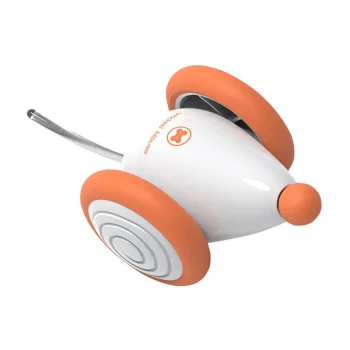 Cheerble Wicked Mouse Interactive Ball Toy for Dog Cat, Orange