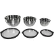 Bowl Set Gefu MONDI with Lids, 3 Pieces, Grey/Silver