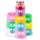 Ricokids Developmental Bath Toy Stacking Cups RK-752
