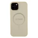 Guess iPhone 15 Plus Case Saffiano MagSafe, Gold