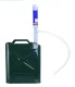 Battery-Operated Liquid Transfer Pump for Fuel and Water, blue
