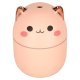 Cute Cat Air Humidifier and Aroma Diffuser with RGB Night Light, Pink