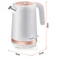 Berdsen BD-705 Electric Kettle, 1.7L, White/Copper