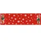 Ruhhy 22484 Christmas Table Runner with Gnomes, 150x40 cm, Red