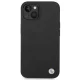 BMW Silicone Case for iPhone 14 Plus with Metal Logo Black