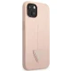 Guess Saffiano Triangle Case for Apple iPhone 13 mini, Pink
