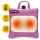 Heated Shiatsu Massage Pillow LITE for Neck and Back, Pink