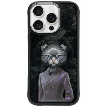 Nimmy iPhone 16 Pro Max Case Fashion Cute Pet MagSafe, Black