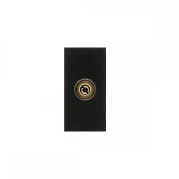 Wall TV Antenna Socket Maclean MCE726B, Single, Black