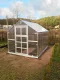 Greenhouse KLASIKA HOUSE 2 with Foundation 2.35x2.12 m and 6 mm Polycarbonate