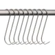 Kaminer 00025553 Smoking Hooks, 15 pcs, Stainless Steel