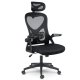 Sofotel Todden Ergonomic Mesh Office Chair, Black
