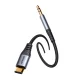 Audio Cable Joyroom SY-A07 USB-C to 3.5mm Mini Jack AUX 1.2m - Black