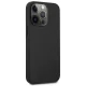 AMG Leather Hot Stamped Case for iPhone 14 Pro 6.1\", AMHCP14LDOLBK, Black