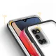 Case for Samsung Galaxy A03s Hybrid Armor Clear 3 in 1, Black