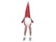 Ruhhy Christmas Gnome, Sitting, 50 cm, Red