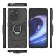 Ring Armor Hybrid Case with Magnetic Holder for OnePlus Ace, Black