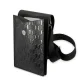 Karl Lagerfeld Monogram Plate Phone Handbag Black