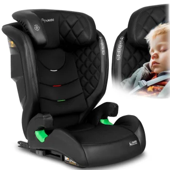 Nukido Louis Child Car Seat, 15-36 kg, Isofix, Black