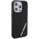 Karl Lagerfeld iPhone 15 Pro Case 3D Rubber Multi Logo, Black