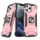 Wozinsky Ring Armor Case for iPhone 13 Pro Max with Kickstand and Ring Holder, Rose Gold