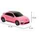 RC Car Model with Remote, Volkswagen Beetle, Pink (1:14)