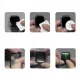 Tech-Protect Glass Flex+ Hybrid Screen Protector for Apple Watch 40mm, 2-Pack, Black