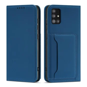 Magnet Card Wallet Case for Samsung Galaxy A13 5G Blue