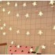 Telcon Star String Lights 10m 80 LED USB Powered Fairy Lights, Warm White