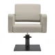 Hairdressing Chair Gabbiano Bilbao, Beige with Black Base